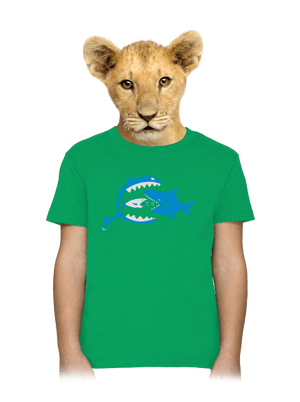 Rybky detské tričko Kelly Green