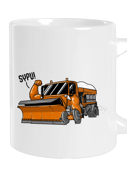 Sypu veľký hrnček White