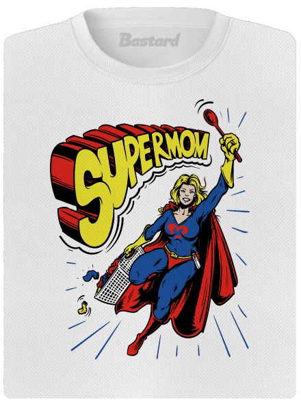 Supermom dámske športové tričko White