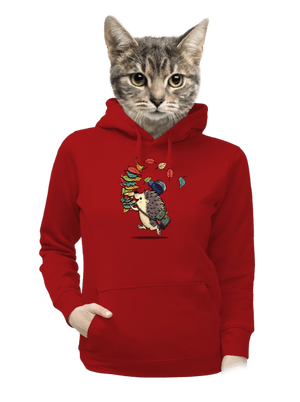 Listár dámska mikina klokanka Red Mal