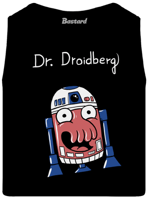 Dr. Droidberg pánske tielko Black