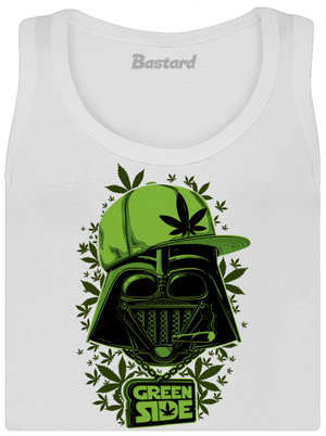 Green Side dámske tielko klasické White