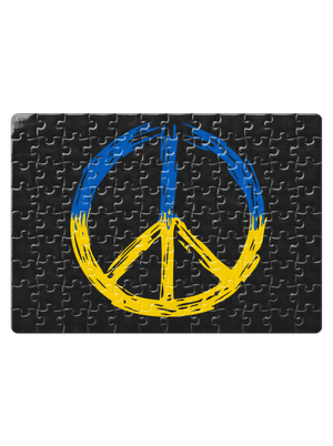 Ukrajina - Peace puzzle White