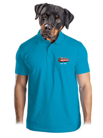 Full MHD pánska polokošeľa Blue Atol