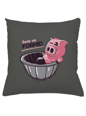 Vo forme vankúš Gray Pol