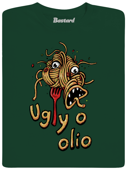 Ugly o olio pánske tričko Bottle Green