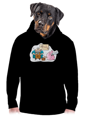 pánska mikina klokanka