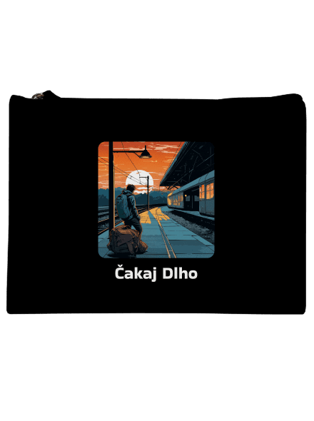 Čakaj dlho taštička Black