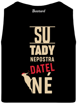 Nepostradatelné pánske tielko Black