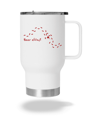 Beer effect! termohrnček White
