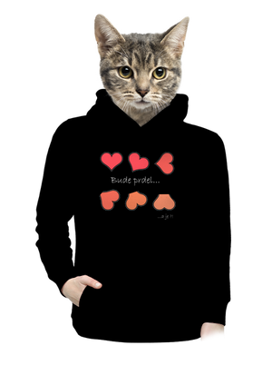 dámska mikina klokanka