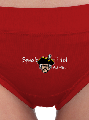 Spadlo ti to dámske nohavičky Red Mal