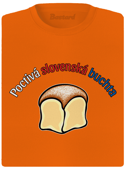 Poctivá buchta a klobása dámske športové tričko Neon Orange