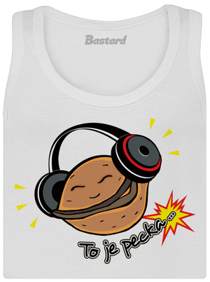 Pecka dámske tielko klasické White