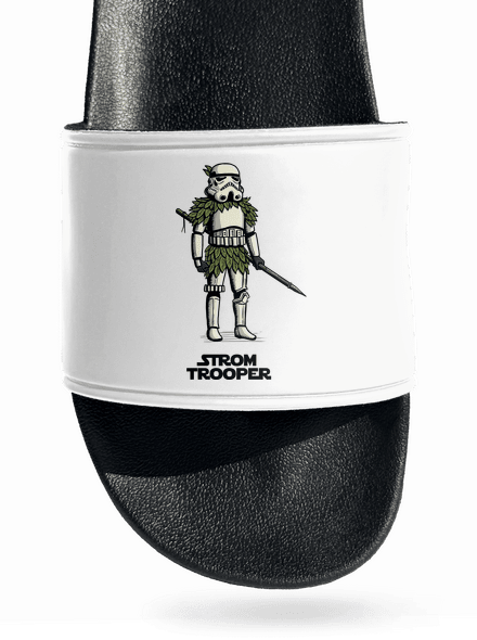 Strom trooper šľapky White