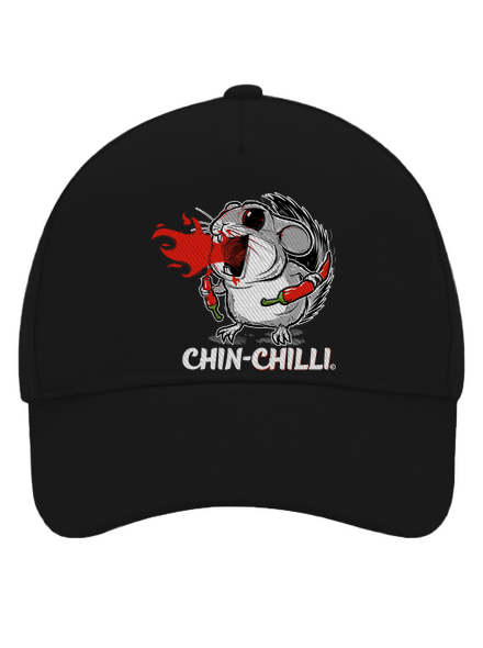 Chinchilli šiltovka baseballka Black