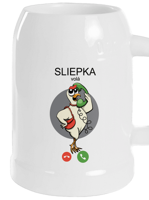 Sliepka volá polliter White