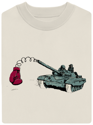 Tank unisex mikina bez kapucne Off White