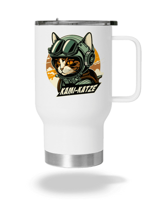 Kami-Katze termohrnček White