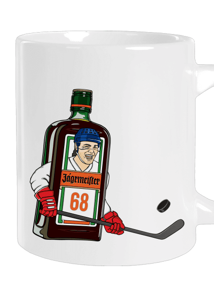 Jágrmeister veľký hrnček White