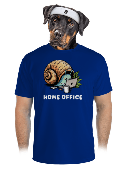 Slimákov home office pánske športové tričko Royal Blue Mal