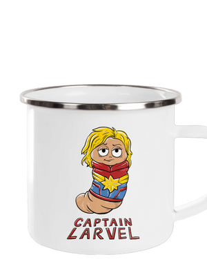 Captain Larvel plecháčik White