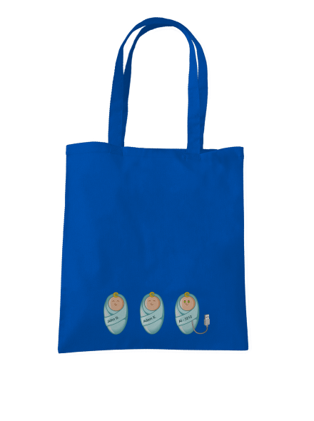 AI baby taška Bright Royal