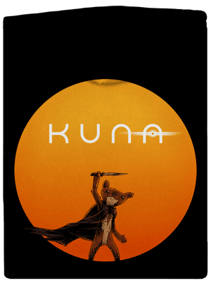 Kuna dámska mikina na zips Black