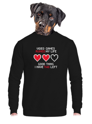 unisex mikina bez kapucne