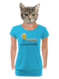 dámske tričko s lemom