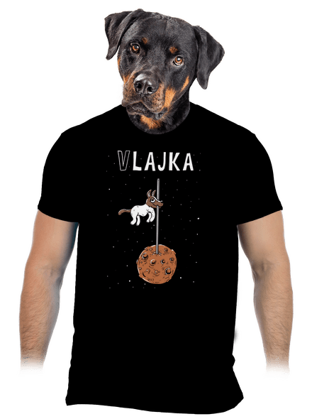 Vlajka pánske tričko Black