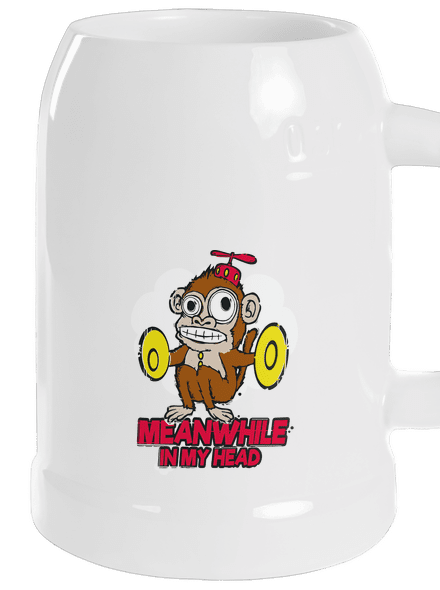Monkey in my head polliter White