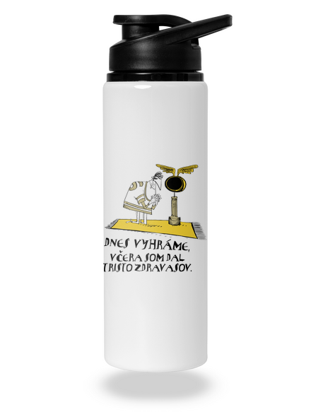 Dnes vyhráme flaša na vodu White