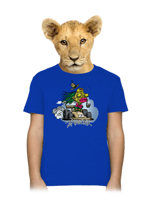 Závodník detské tričko Royal Blue