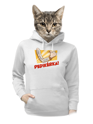 dámska mikina klokanka