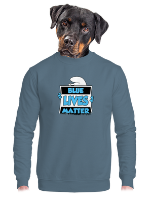 unisex mikina bez kapucne