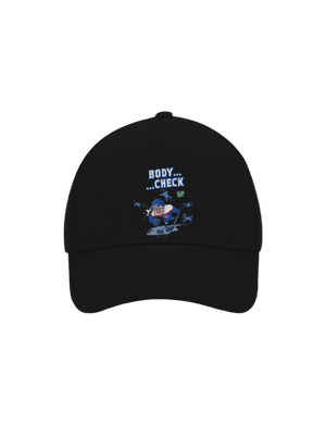 Body check šiltovka baseballka Black