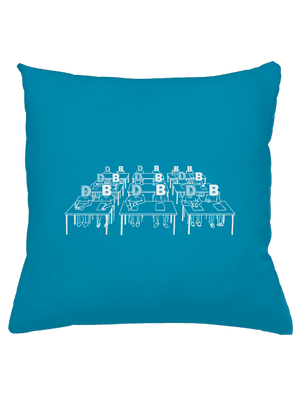 Cimrman: Debil, blbeček vankúš Blue Turquoise