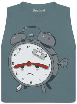 Budíček dámske tielko voľné Heather Deep Teal