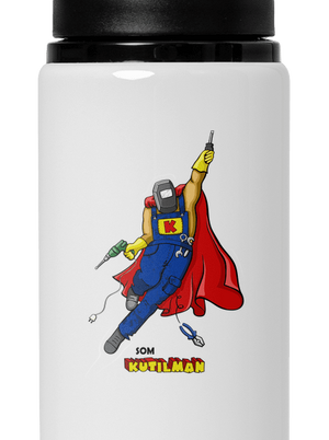 Kutilman flaša na vodu White