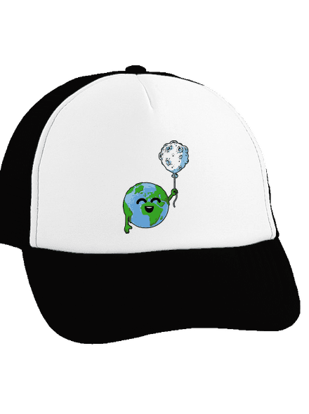 Balónik šiltovka truckerka Black cap