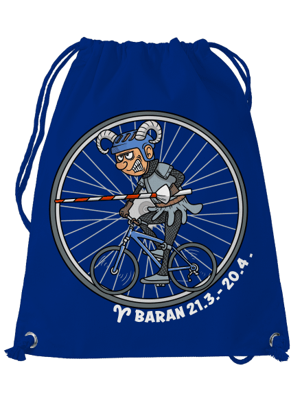 Cyklistický horoskop: Baran vak Royal Blue Mal