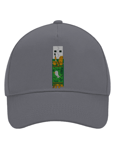 USB city šiltovka baseballka Graphite grey
