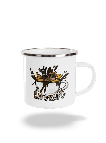 Hafo kafo plecháčik White