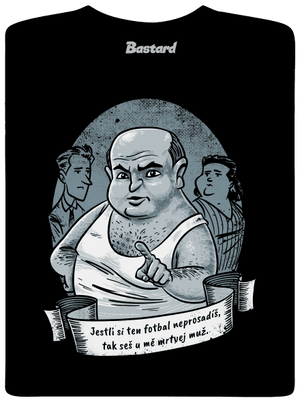 B14: Ecce Homo Homolka pánske tričko Black