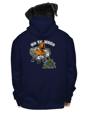 Wago svorka pánska mikina na zips Navy