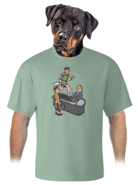 unisex tričko oversized