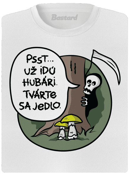 Muchotrávky zelené dámske športové tričko White