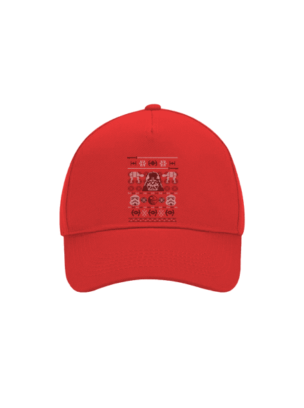 Vader na svetri šiltovka baseballka Classic Red