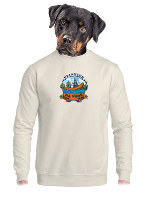 Pijavice na vode unisex mikina bez kapucne Off White